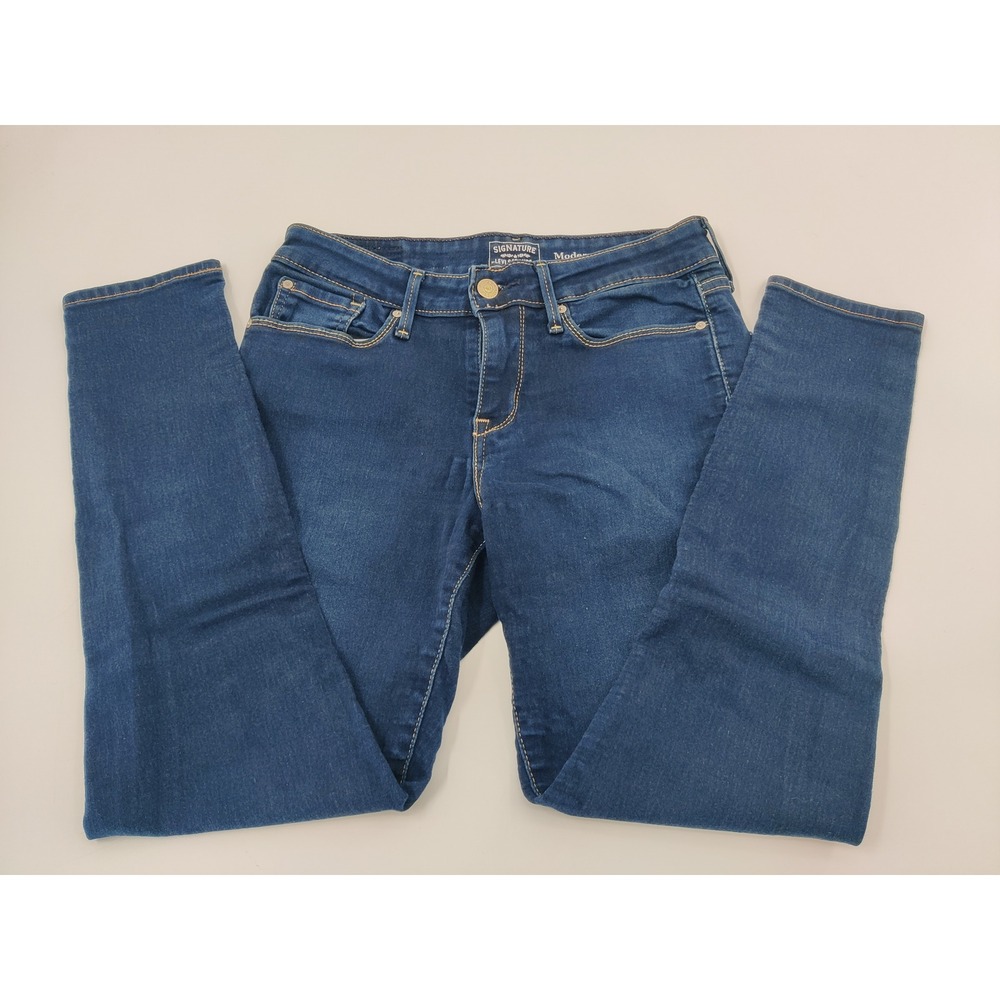 Signature by Levi‎ Strauss & Co Modern Skinny Jeans Women Blue Denim Size 4S